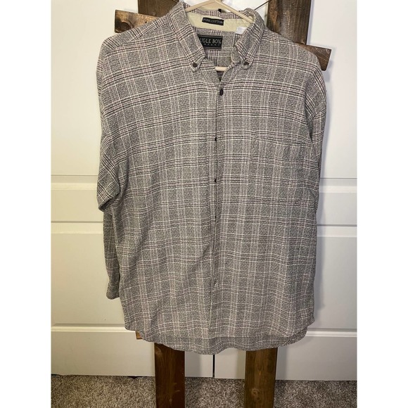Vintage Men's Pure Cotton Bugle Boy Company long sleeve button up shirt - Picture 1 of 3